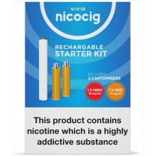 Nicocig Rechargeable Electronic Cigarettes Tobacco Starter Kit Ecigs Starter Kits